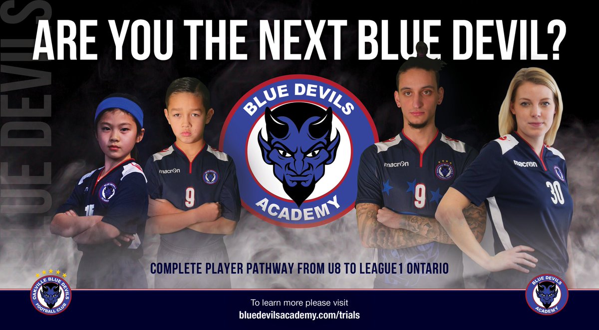 Are YOU the next Blue Devil?oakvillebluedevilsfc.com #playerpathway