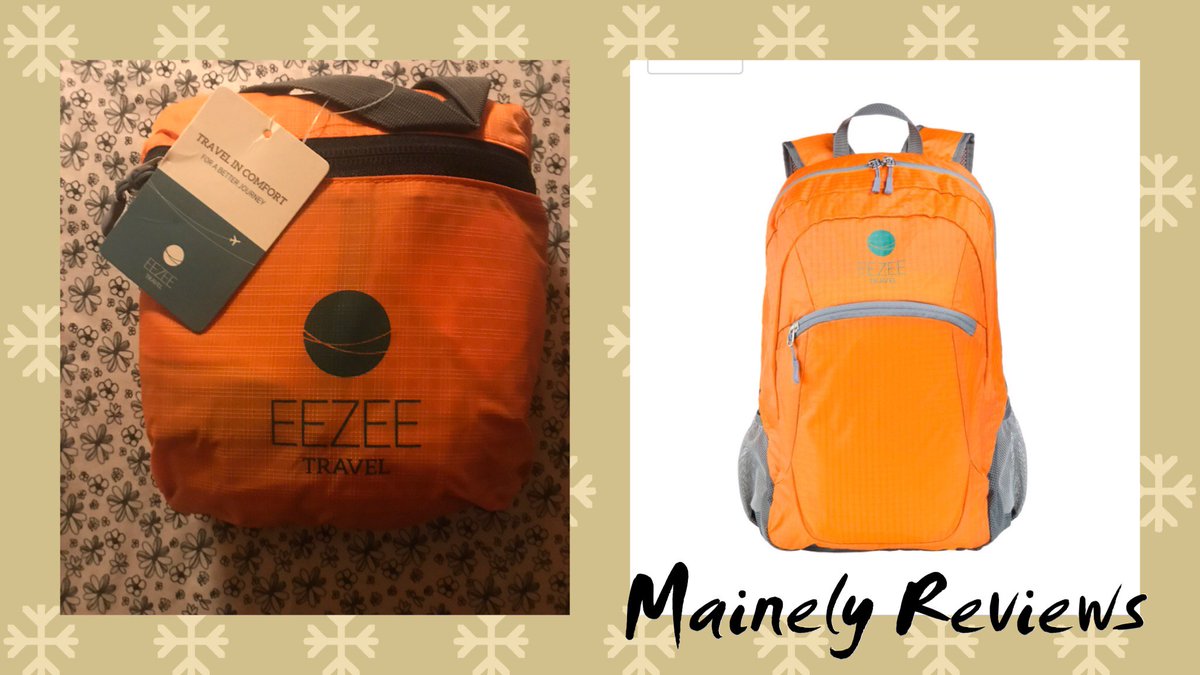 _AJThomas__'s tweet image. I received this foldable backpack from Eezee. It is waterproof and tearproof, which make it ideal to use camping or hiking. To find out more or buy one go here:
amazon.com/EEZEE-Ultralig…) amazon.com/EEZEE-Ultralig…
#rankboosterreview #eezee #foldablebackpack