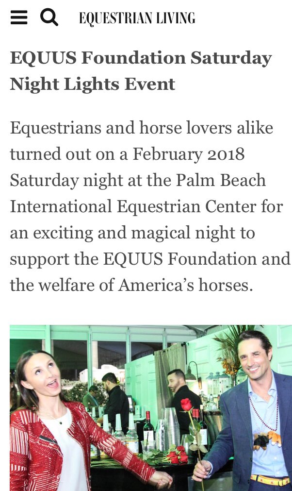 EQUUS Foundation tweet media