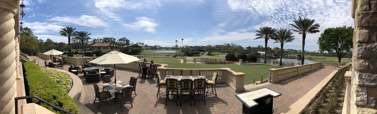 TPC Sawgrass...77 degrees today and was perfect for golf. The real challenge is tomorrow! #StadiumCourse