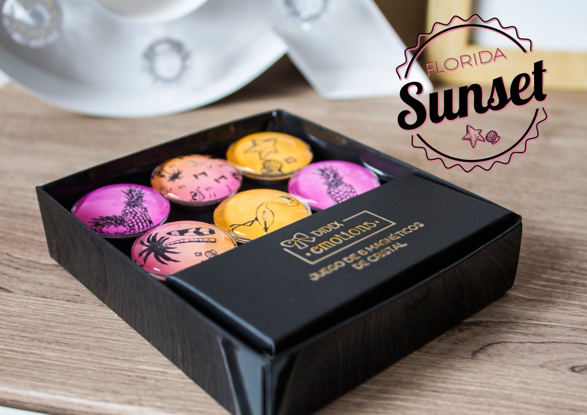 marcadidex's tweet photo. El diseño Sunset es perfecto si lo que buscas es un toque veraniego y desenfadado. ¡¡Consúltanos los productos disponibles y hazte con el tuyo!! #Didex #Emotions #Sunset #magnéticos #ElArteDeSerDiferentes https://t.co/2I2Nx6upeV