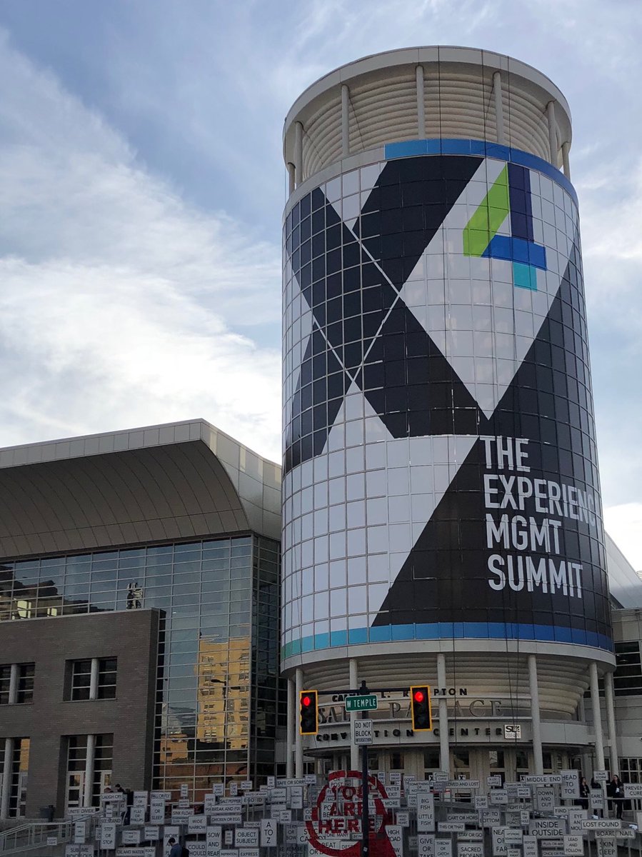 visitorbadge1's tweet photo. A bit of travel today but majestic arrival for #Gattihr and #Wrkit. #X4summit18 #SaltLakeCity https://t.co/dAgjbxqzGh