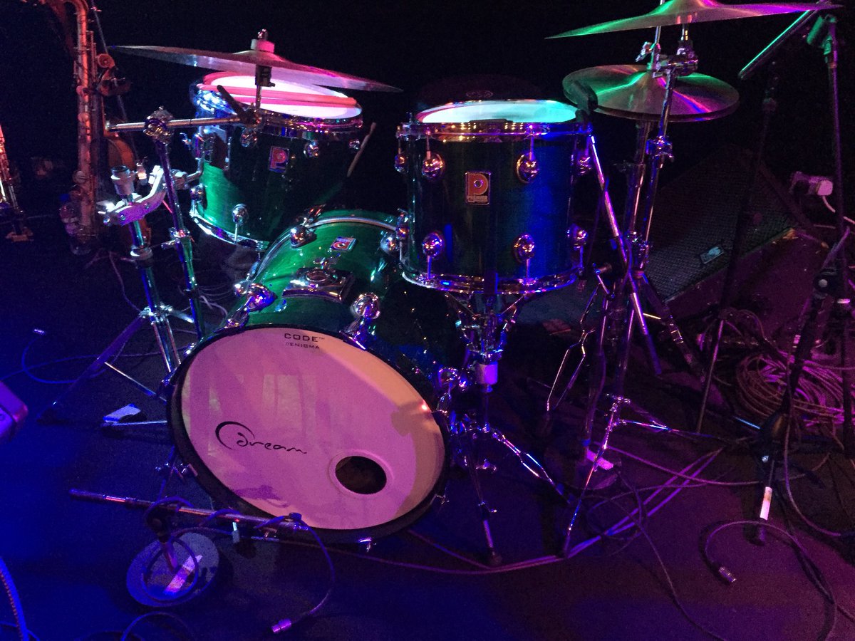 Had a lovely gig with <a href="/7StoreySoul/">7StoreySoul</a> tonight <a href="/MusicianVenue/">The Musician</a>. Took the Genista out! As ever with @DreamCymbalsUK <a href="/CodeDrumHeads/">Code Drum Heads</a> <a href="/loscabossticks/">Los Cabos Drumsticks</a>