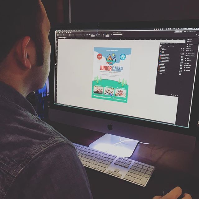 matt_leckron's tweet photo. #2018easter projects are all done! It’s time to work on summer camp stuff...#lifeofagraphicdesigner https://t.co/ULmwoFNpKR https://t.co/XsJ7G0gZZj