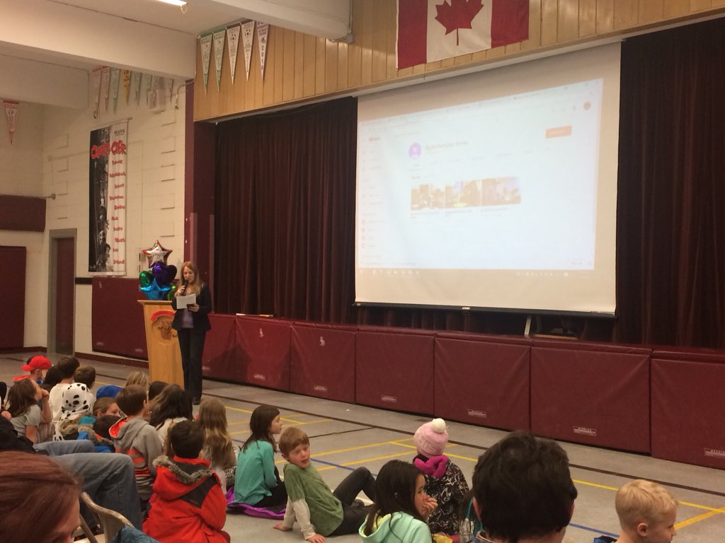 sherri_stokes's tweet photo. Great YouTube launch of the #Uxbridgeps channel tonight! Congrats @LaurelGalt and @amber_welton Terrific #ddsbshift https://t.co/EGBRsYrado