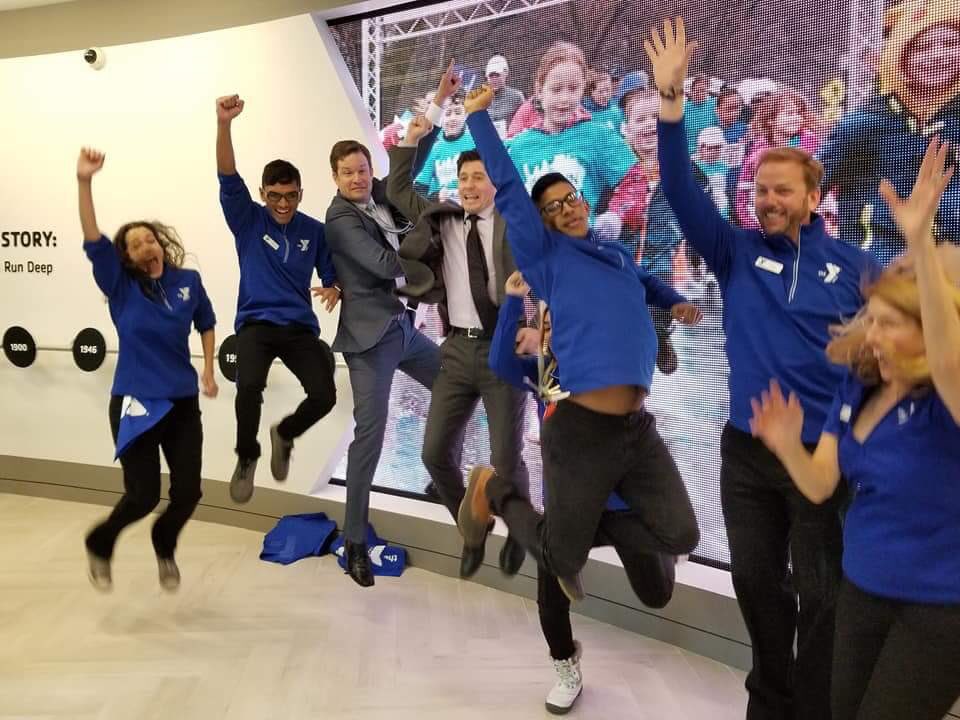 chadnico's tweet photo. Congratulations to @YMCATwinCities @glen_gunderson @GregWaibel @Holyfield7 @cassierood, Hedy, Bob and team on the historic opening of the new @Ymca at #Gaviidae!! https://t.co/TI44HkB2hO #SocialResponsibility #YforAll #Inclusion #Equity #SoProud #cantwaittovisit!! @GlobalYMCA https://t.co/eueSVq6t6H