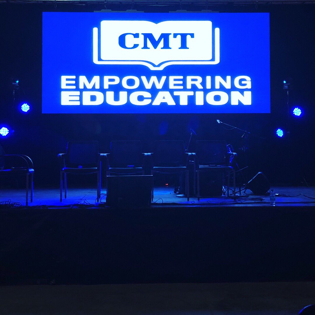 HankStaples's tweet photo. Providing production support for CMT’s Empowering Education tour. #whsproductions #cmt https://t.co/W3LF2RiA1M
