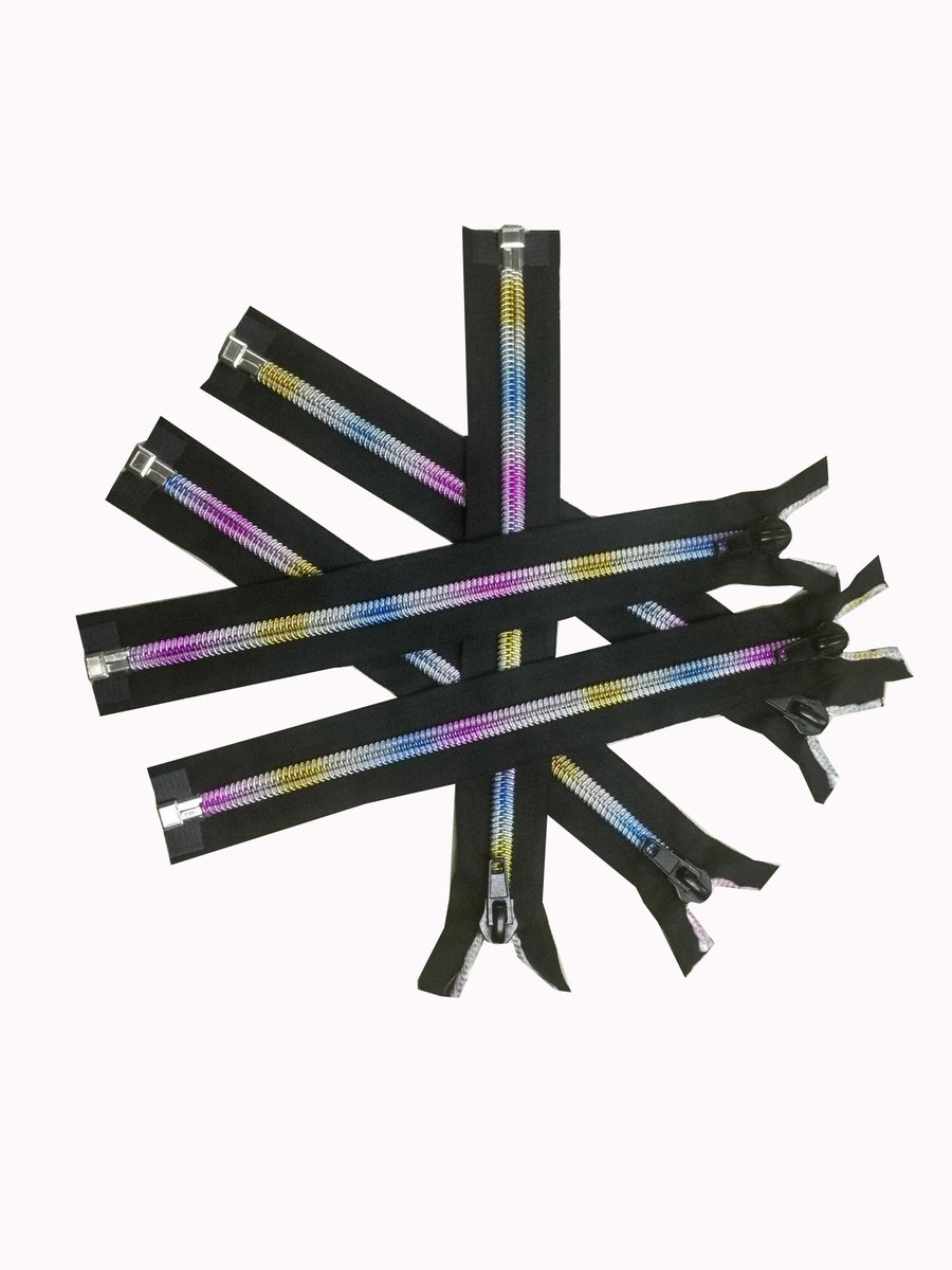 joe_yin8's tweet image. Colorfull Nylon zipper.