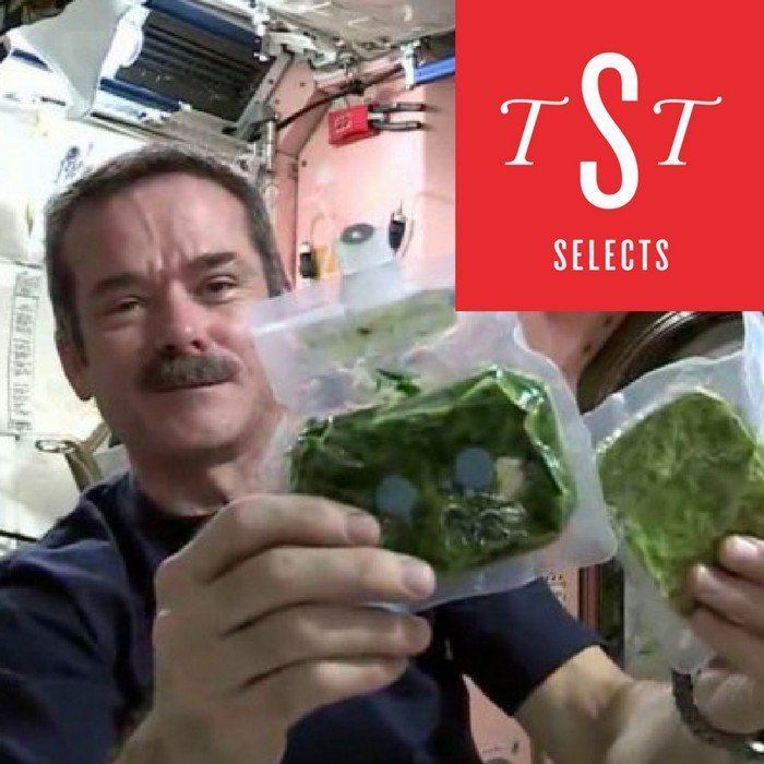 SplendidTable's tweet photo. Have a listen to our latest Splendid Table Selects Podcast. This week Canadian Astronaut @Cmdr_Hadfield talks about what it's like to eat in space. Download it now on @ApplePodcasts #foodpodcast #dininginspace https://t.co/Ci4Wqo1pPx https://t.co/K1UbeIOnkf