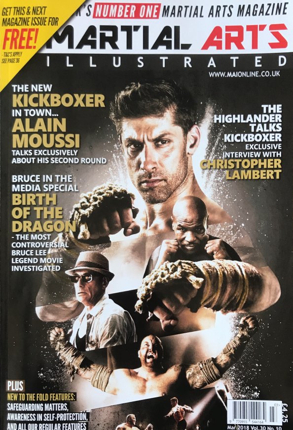 Kickboxer: Retaliation makes it’s debut on Martial Arts Illustrated’s March issue! Be sure to get your copy to see featured interviews with Alain Moussi and Christopher Lambert!

#MartialArtsIllustrated #KickboxerRetaliation #TheMountain #AlainMoussi #JCVD #MikeTyson <a href="/maimagazine/">Martial Arts</a>