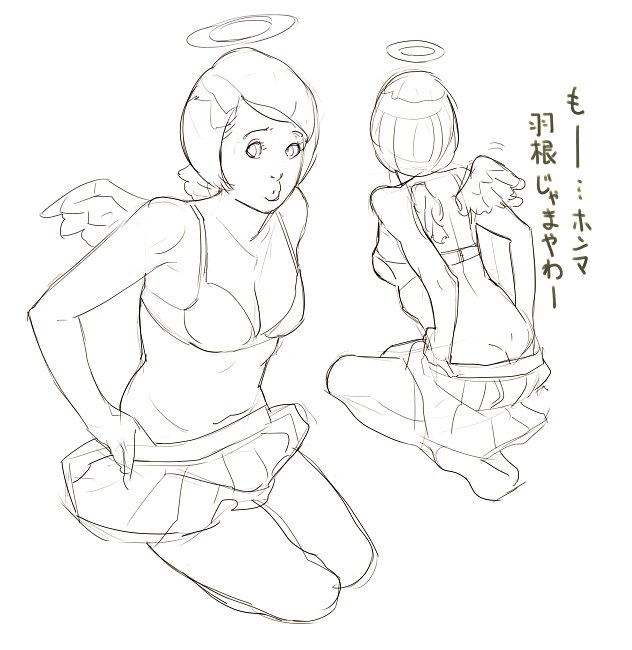 過去ラフいろいろ 