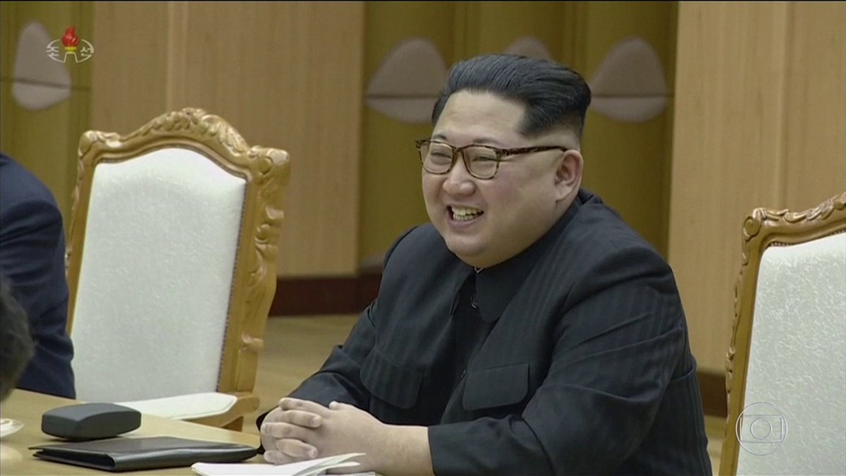 Ditador norte-coreano diz que aceita discutir com os Estados Unidos o fim do programa nuclear: glo.bo/2tq9dtE #JN