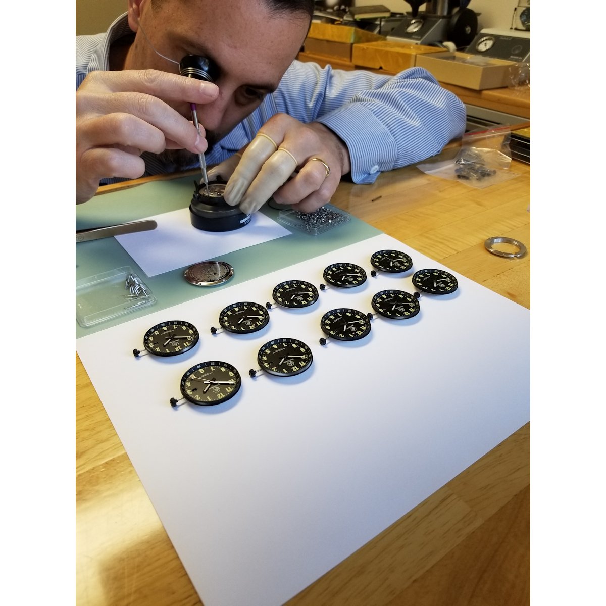 Building out some #Minuteman #wristwatches in the #USA
 to raise funds for charities that help #veterans

cgawatches.com/collections/mi…

#edc #watchesofinstagram #instawatch #wristwatches #wristcandy #watchnerd #wristporn #watchanish #watchmania #horolorgy #usualsuspectnetwork