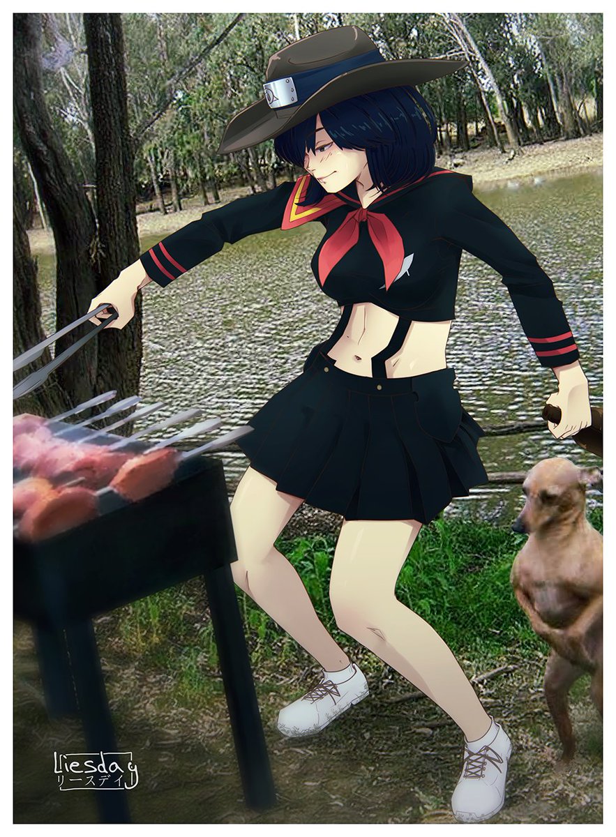 Ledy On Twitter Well I Don T Know Just Fun Fan Art Based On Smeriweatherr Cosplay I Hope She Like It Draw Digitalart Cosplay Ryuko Smeriweatherr Https T Co Fdqubxot3f