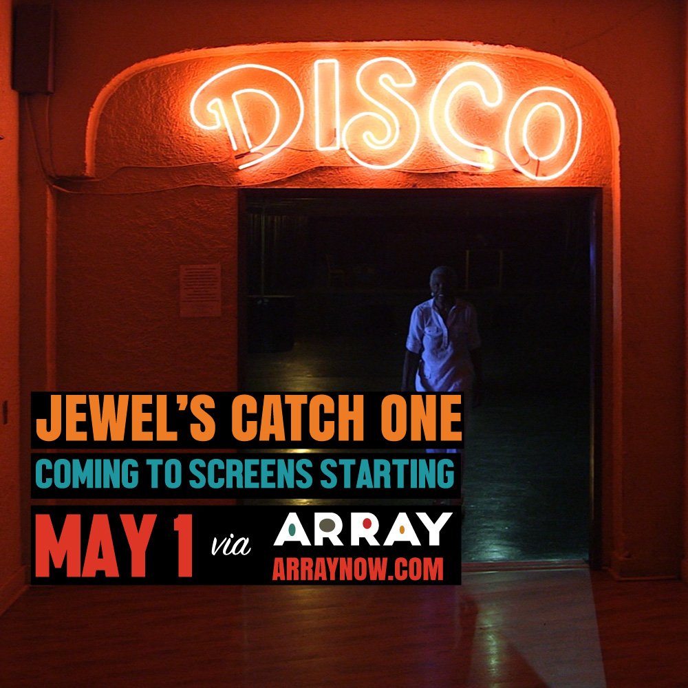 ARRAYNow's tweet photo. Proud to bring the story of legendary Catch One club + activist Jewel Thais-Williams to audiences by way of @jewelscatch1doc directed by @CFitz_ starting May 1 on #Netflix + screens around the country! Stay tuned at https://t.co/MZAggk0Is3! https://t.co/dN6hjVYkix