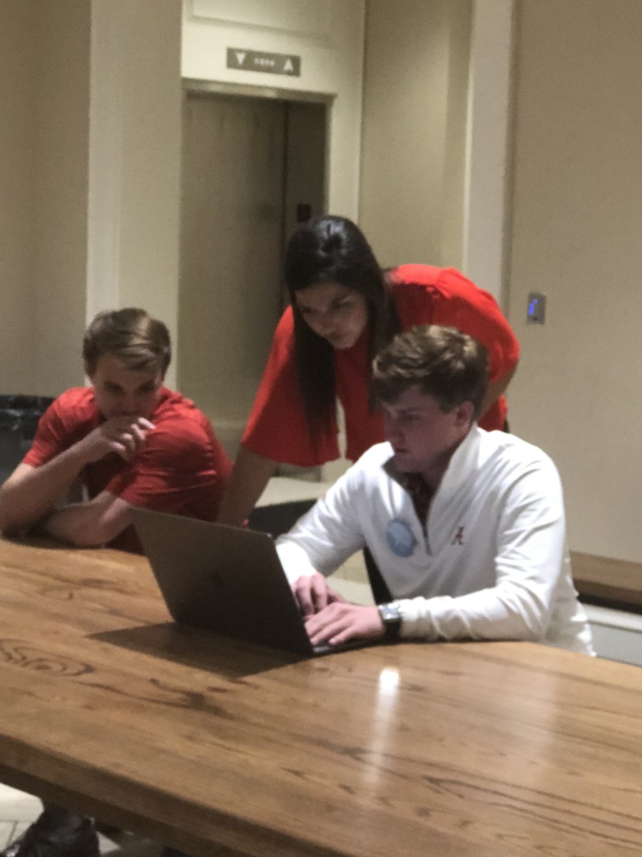 Getting ready for the election results at the McGiffert camp <a href="/TheCrimsonWhite/">The Crimson White</a>