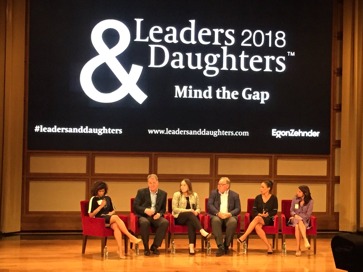 Enjoying a great panel @ the #leadersanddaughters event at SMU