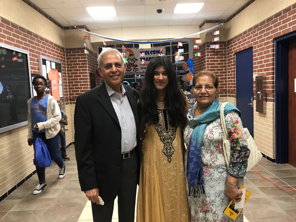 Grandparents enjoying the SLJH Multicultural Fair 2018 #7Ldiversity#7Lspartanpride