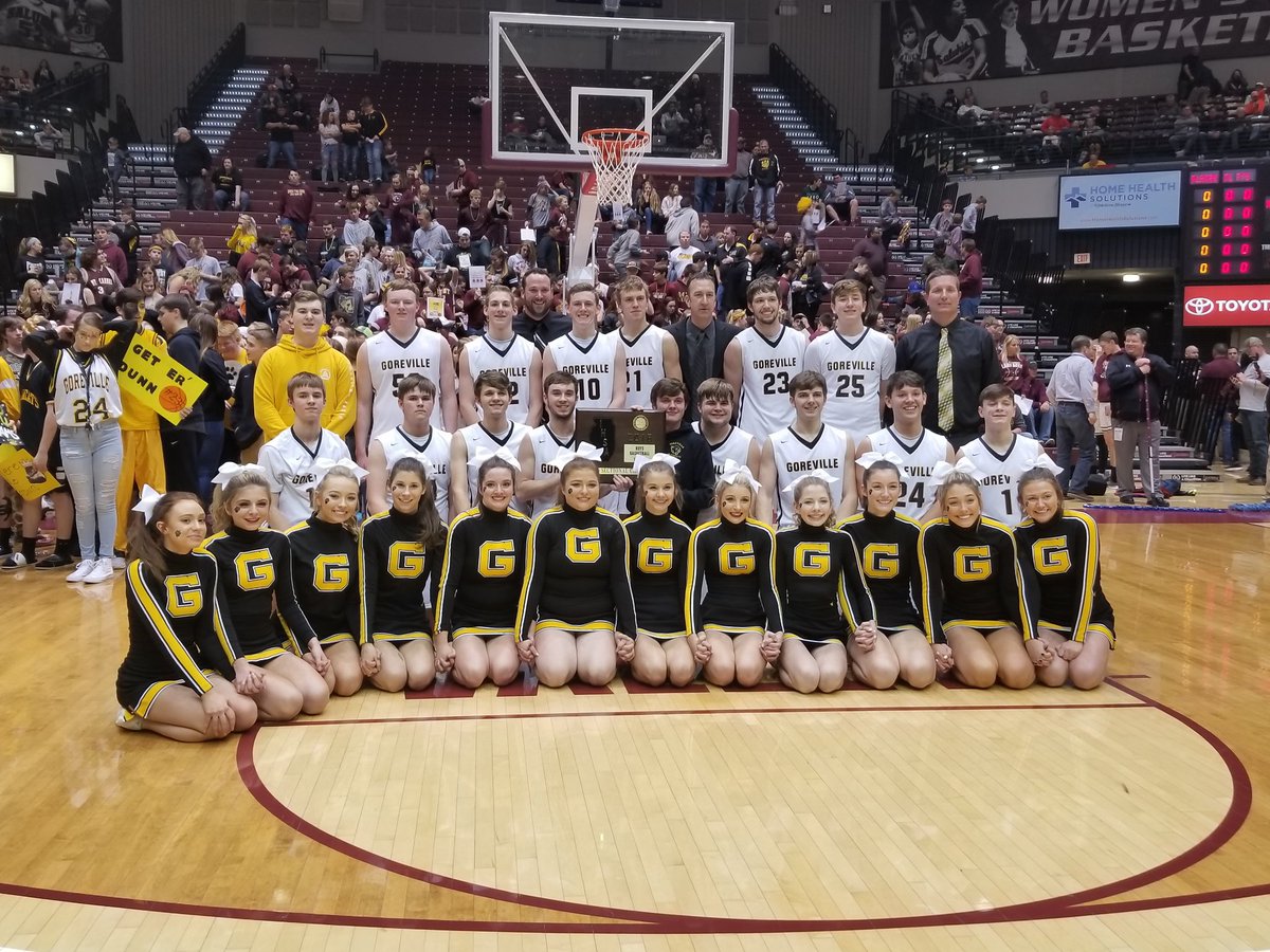 BLACKCATS ARE GOING TO STATE!!!!!!!!

The Blackcats defeated Central A&amp;M to earn their first ever trip to the IHSA STATE TOURNAMENT IN PEORIA THIS WEEKEND!!! Tickets will go on sale tomorrow at the high school starting at 9AM. GO BLACKCATS!!!!  #BlackcatPride #FinalFour
