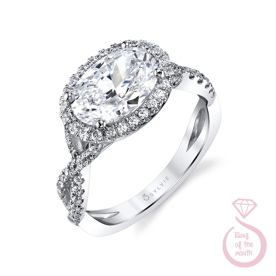 sylviejewelry's tweet photo. Another close-up of March's Ring of the Month! Our east-west oval cut engagement ring w/ a spiral shank!
https://t.co/RETFlM5Uqo (Style no. S1603)
#SylvieCollection #SomethingSylvie #GetEngagedWithSylvie #EngagementRing #EngagementRings #Diamonds #Jewelry #RingOfTheMonth #Fashion https://t.co/bDork9ubZO