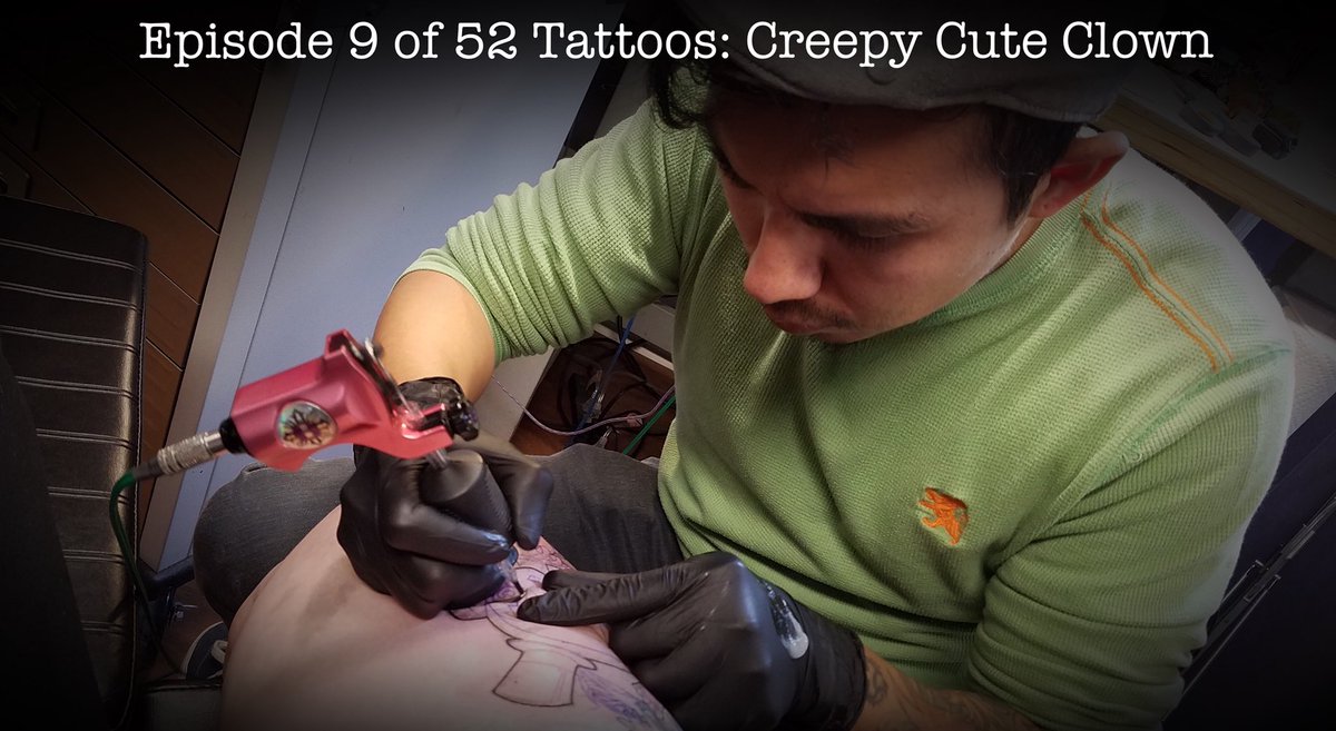 52Tattoos's tweet photo. Episode 9 of 52 Tattoos is on YouTube!
https://t.co/BhLsGNkNjo
#52tattoos #tattoo #tattoos #tattootime #ink #purple #purplehair #inktherapy #therapy #darkhearttattoo #tattootherapy #inkedgirls #fusionink #tattooink #TattooUk #art #artwork #outline #Timelapse #creepycuteclown https://t.co/USGC59Ol6y