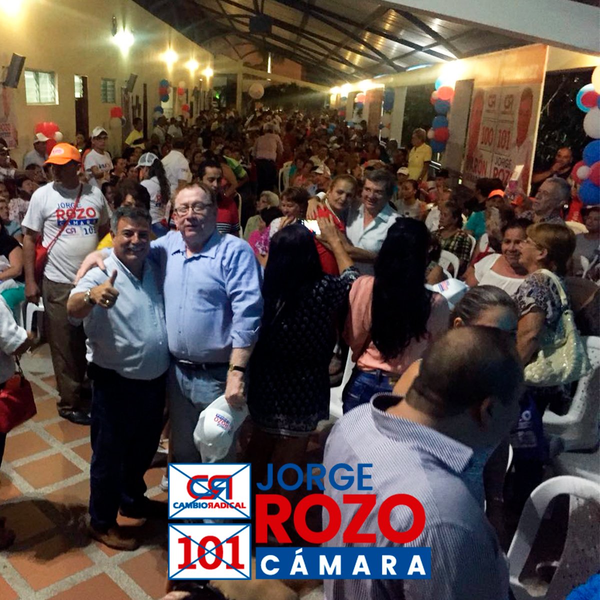 JorgeRozoR's tweet photo. Cerrando el día en #Girardot con la Dra. Amparito Hernández. Gracias al compromiso de nuestros amigos girardoteños ¡Sacaremos a Girardot de su inmensa crisis! Somos el mejor equipo, cuenten con mi compromiso. Usted y yo #SomosCundinamarca #CR101 https://t.co/LVS8Qztmwu