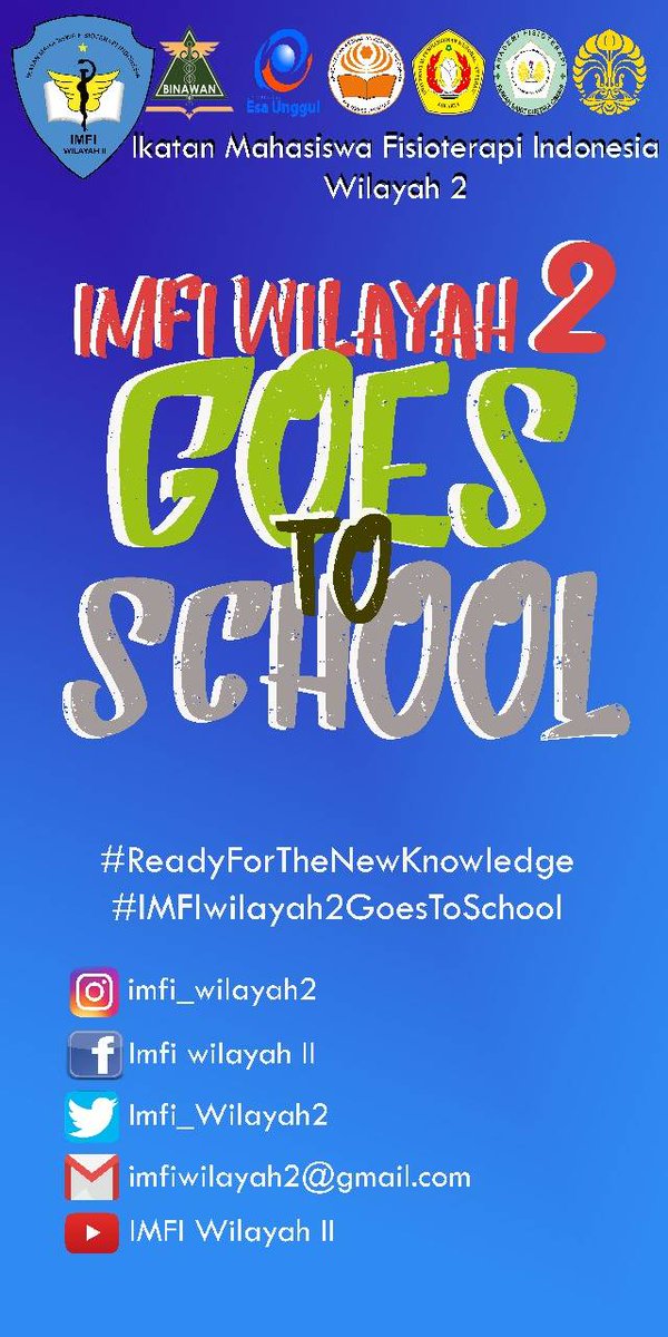 IMFI Wlyh 2 dgn HMP Anti NAPZA Stikes Binawan mngdkn kegiatan Goes to school.Nantikan kegiatan kta disklh klian ya.🛫