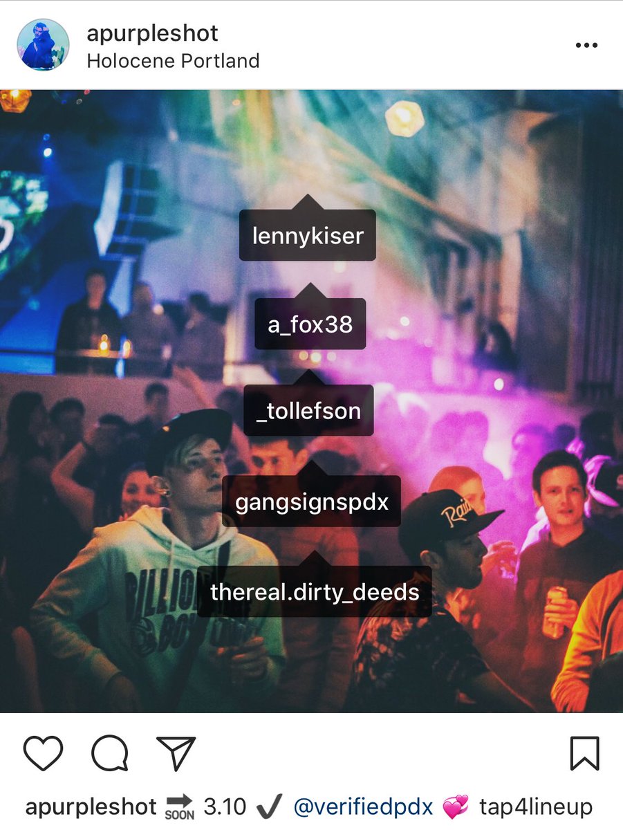 apurplethot's tweet photo. @verifiedpdx March line up 3.10🔥 https://t.co/s7Stx8AU2K