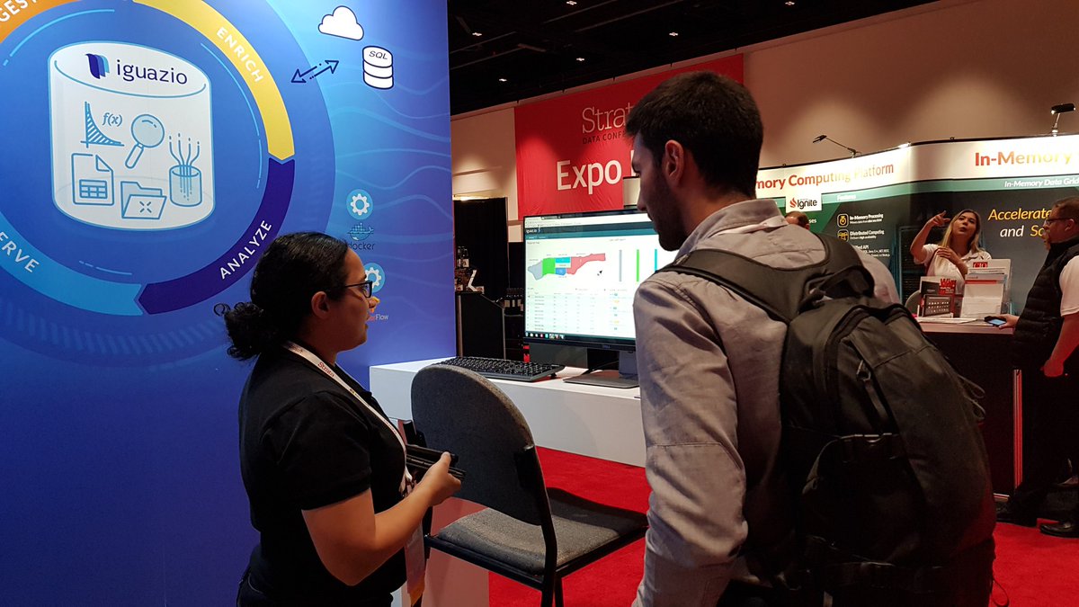 iguazio's tweet image. We&apos;re just warming up... Come see us at #StrataData SJ, booth 1230, to explore our #ContinuousData Platform with some fun demos!