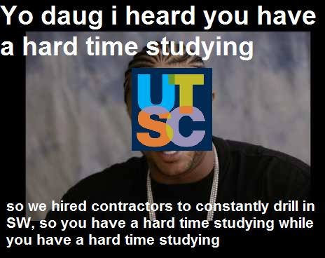 Someone send this to the project managers. Signed all utsc students.