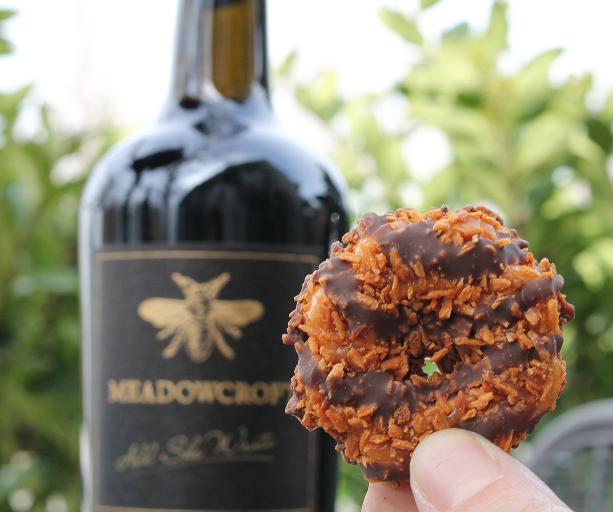 Wine &amp; Cookie Pairing this Saturday.  #adulting #MeadowcroftWines