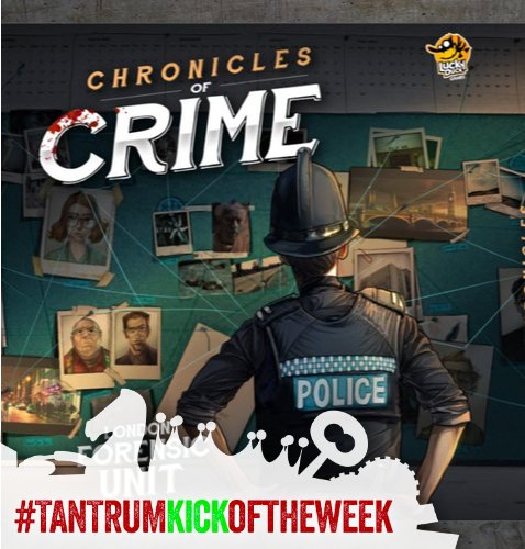 Tantrum_House's tweet photo. Our #TantrumKickoftheWeek is Chronicles of Crime by @LDuckGames Check out their Kickstarter - https://t.co/pomWWYpwPU https://t.co/j2ZnTVxzeV