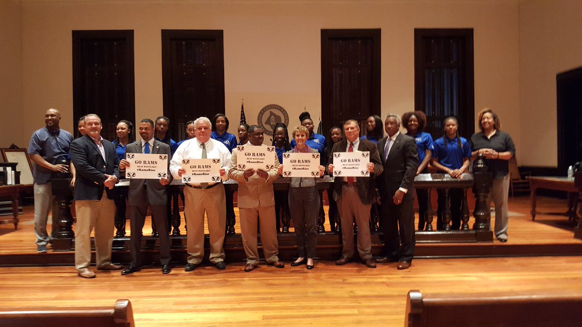 CovNewsSports's tweet photo. @LadyRamzHoops paid a visit to the local board of commissioners meeting tonight. The school spirit is running high for the Lady Rams who will play Westlake Saturday at 6pm for the @OfficialGHSA Class 7A State Championship. @AthleticsNewton @Newton_High https://t.co/1dKoAnuvmH