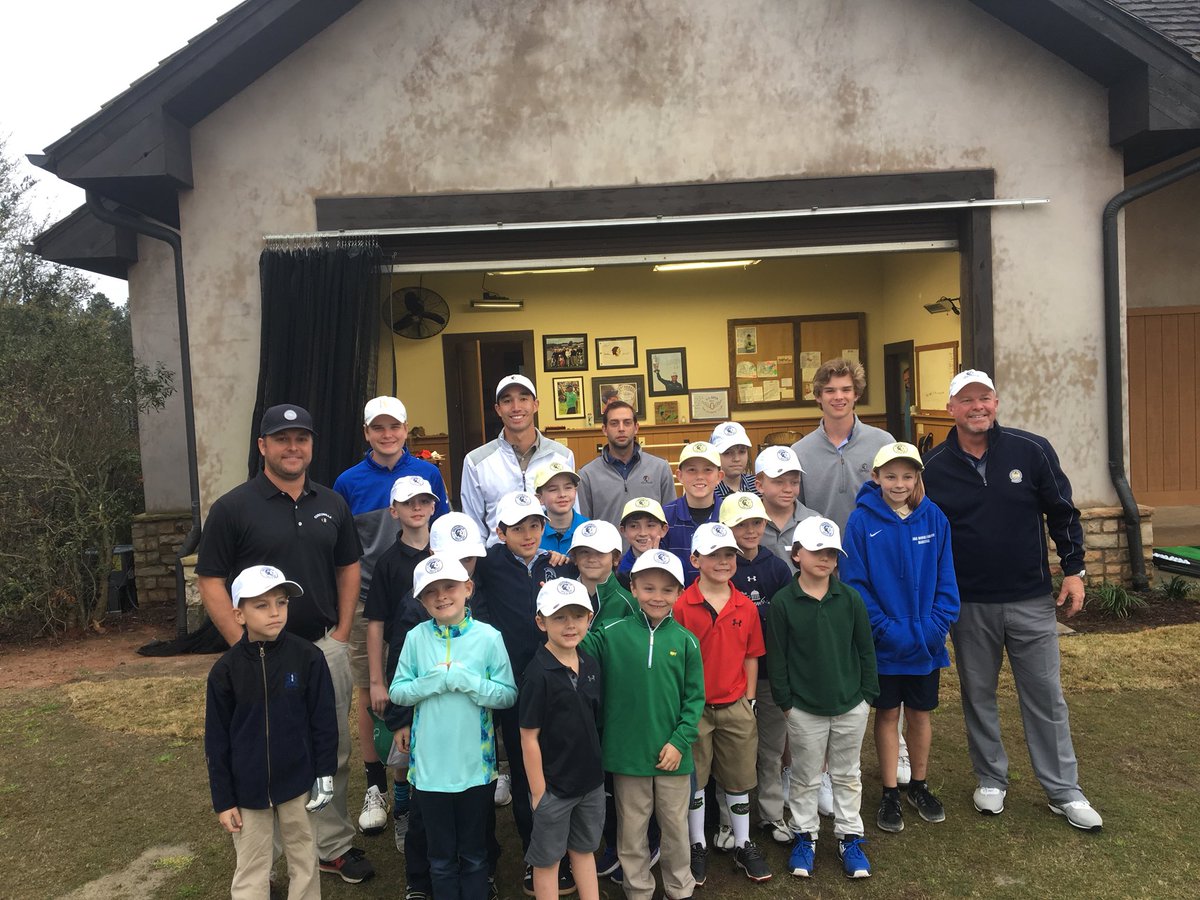 Cuscowilla's tweet photo. It’s a good thing we have a great #TeachingCenter so we were able to still conduct our #juniorgolf Golf Program today! We had a great group show up for their Performance tests! Which hat did your junior get?
Wee Ones (ages 3-5) starts tmr #cuscowilla #lakeoconee #johntillery https://t.co/feRFL7bixl