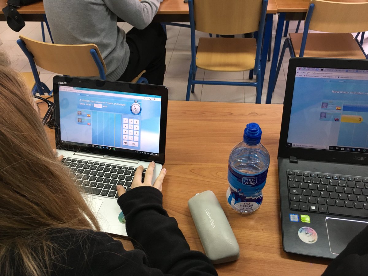MathsEIC's tweet photo. Another busy day of @Mathletics3PL as #WorldMathsDay continues @EICMarbella ! https://t.co/a08hBYYHrW