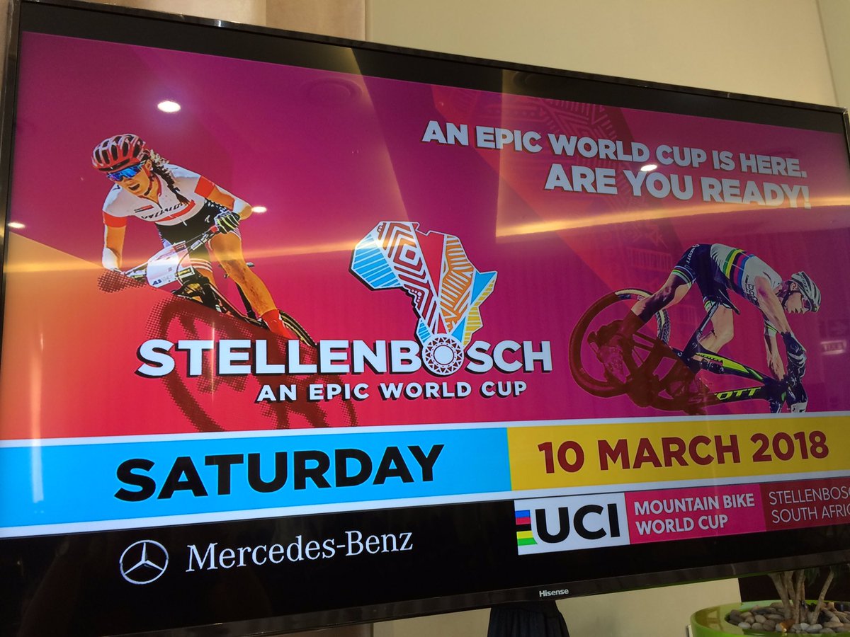We're ready and waiting to kick off the Epic World Cup press conference at <a href="/ProteaHotels/">Protea Hotels by Marriott</a> in Stellenbosch. Watch out for live updates on twitter as we chat to the best of the best in MTB!