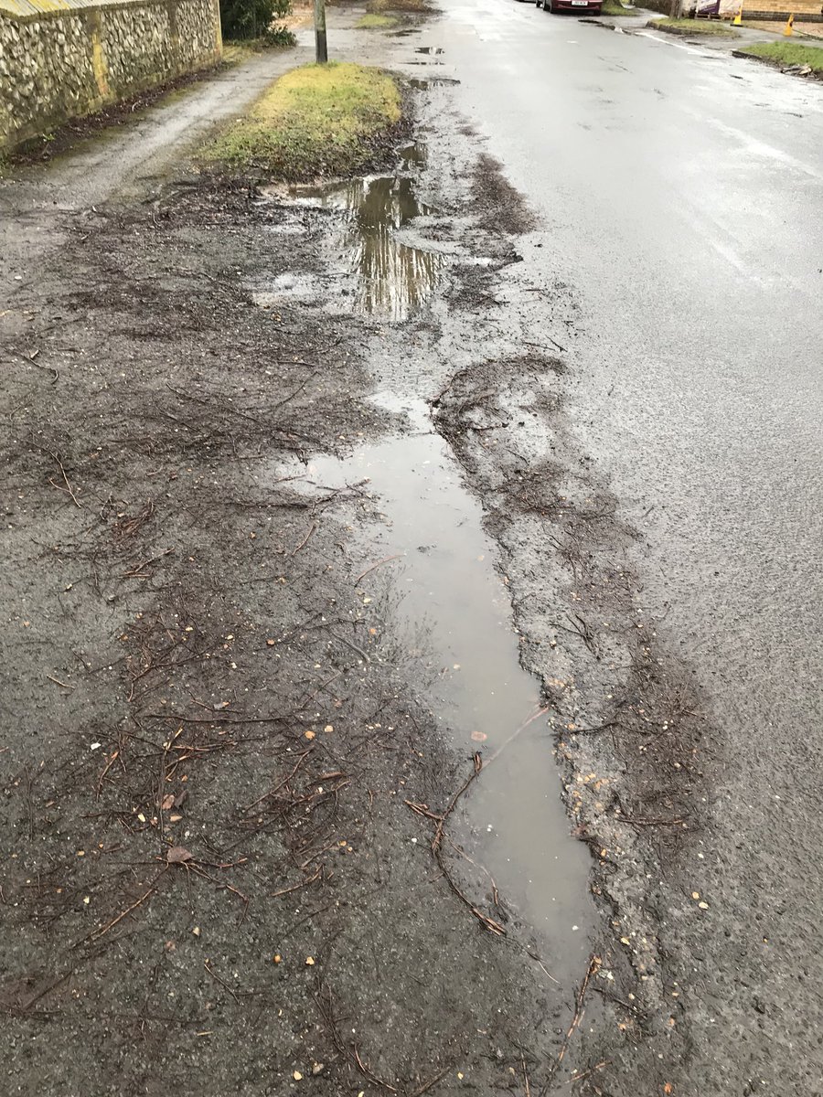Secret diary of a pothole tweet media