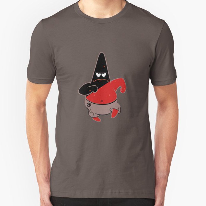 mop99design's tweet photo. Anarcho #Patrick

https://t.co/TZ4vkAQsKY

#SpongeBob #anarchy #socialism #capitalism #politics #Marx #capital #anarchism #masters #authority #vegan #vegetarian #freedom #free #anonymous #activist #unite #union #oppression #protest #revolution #Bakunin #Kropotkin #TShirt #Sticker https://t.co/IEC9UdtRej