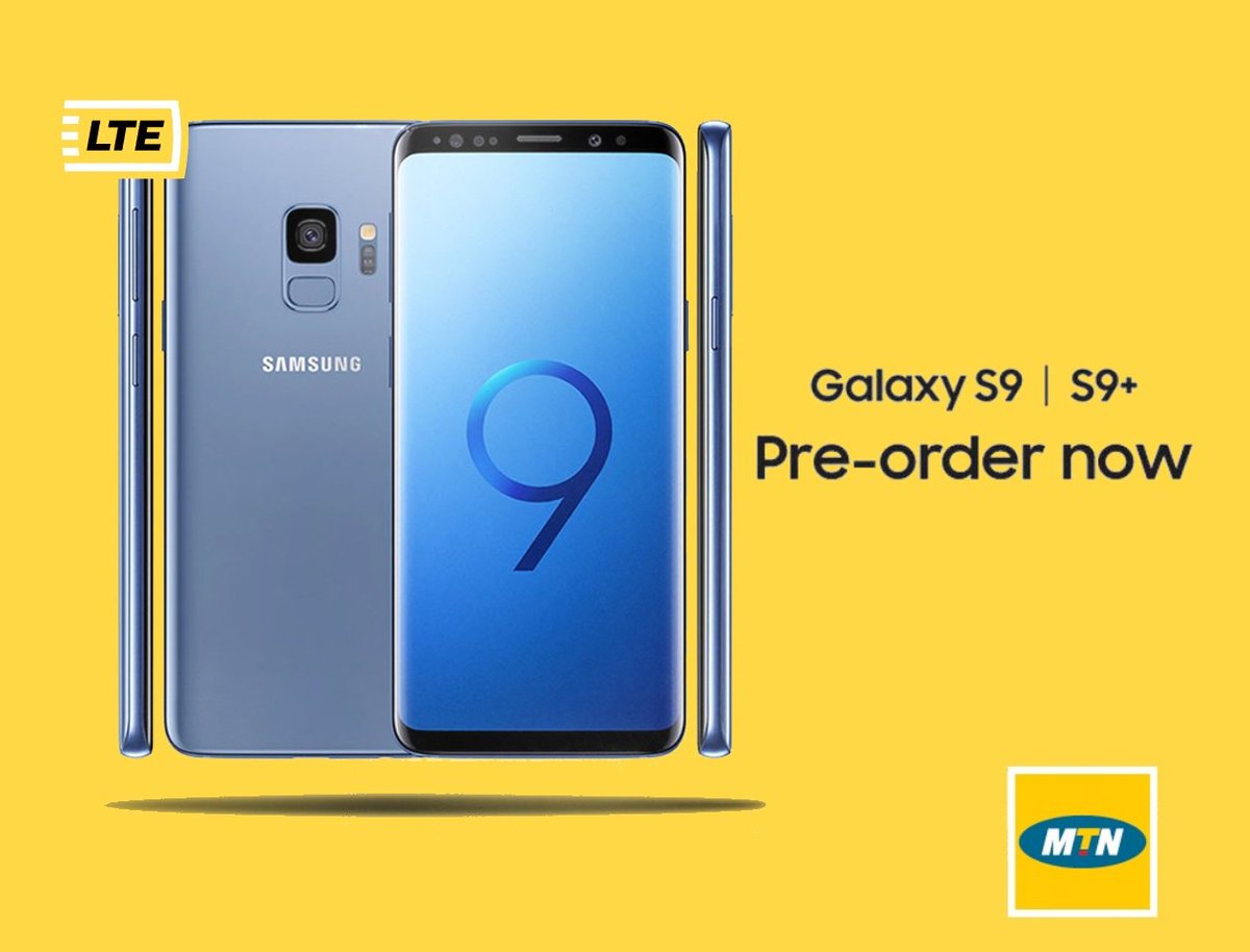 MTN_Zambia's tweet photo. Get the Samsung S9 and S9+ from MTN today.

Pre-order by following the link; https://t.co/Iq0t0AafPp https://t.co/jrcoggCf6U
