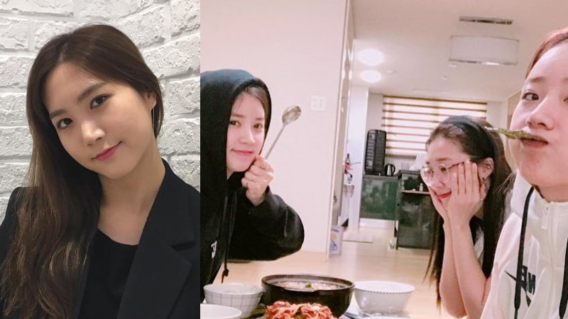 soompi's tweet photo. #Apink Meets Up With Former Member Hong Yoo Kyung 
https://t.co/E7Rj8tDJcw https://t.co/o4JHieNuJu