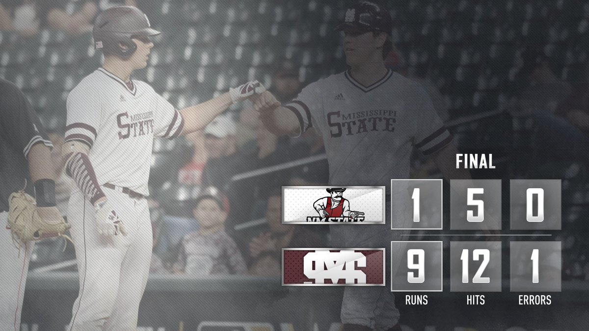 FINAL | Diamond Dawgs Open #NewDude With 9-1 Win Over New Mexico State

#HailState🐶