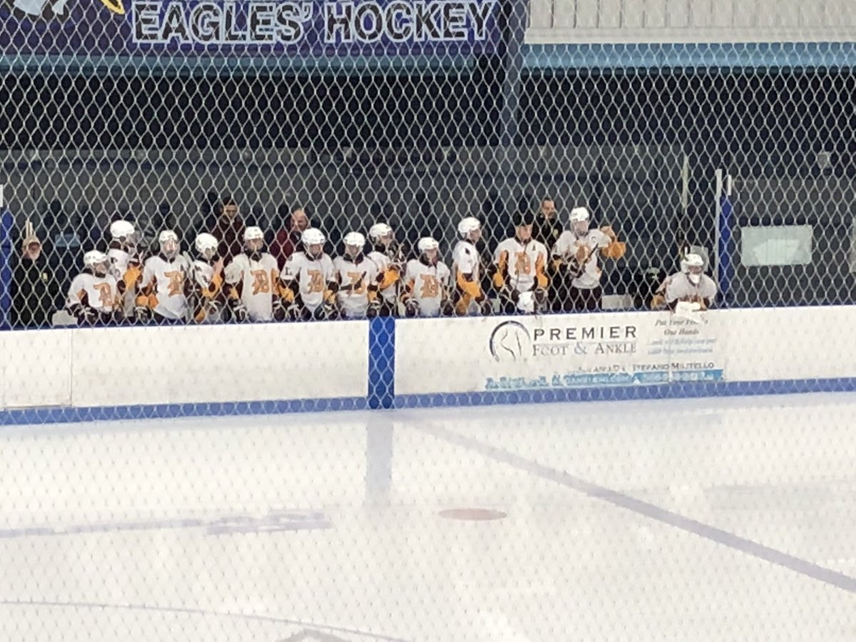 DavisonMade's tweet photo. So proud of DCHockey &amp; staff. Didnt end the way we would’ve liked but couldn’t ask for a better group to represent the Cardinals on the ice. https://t.co/3ufS8oTTO5