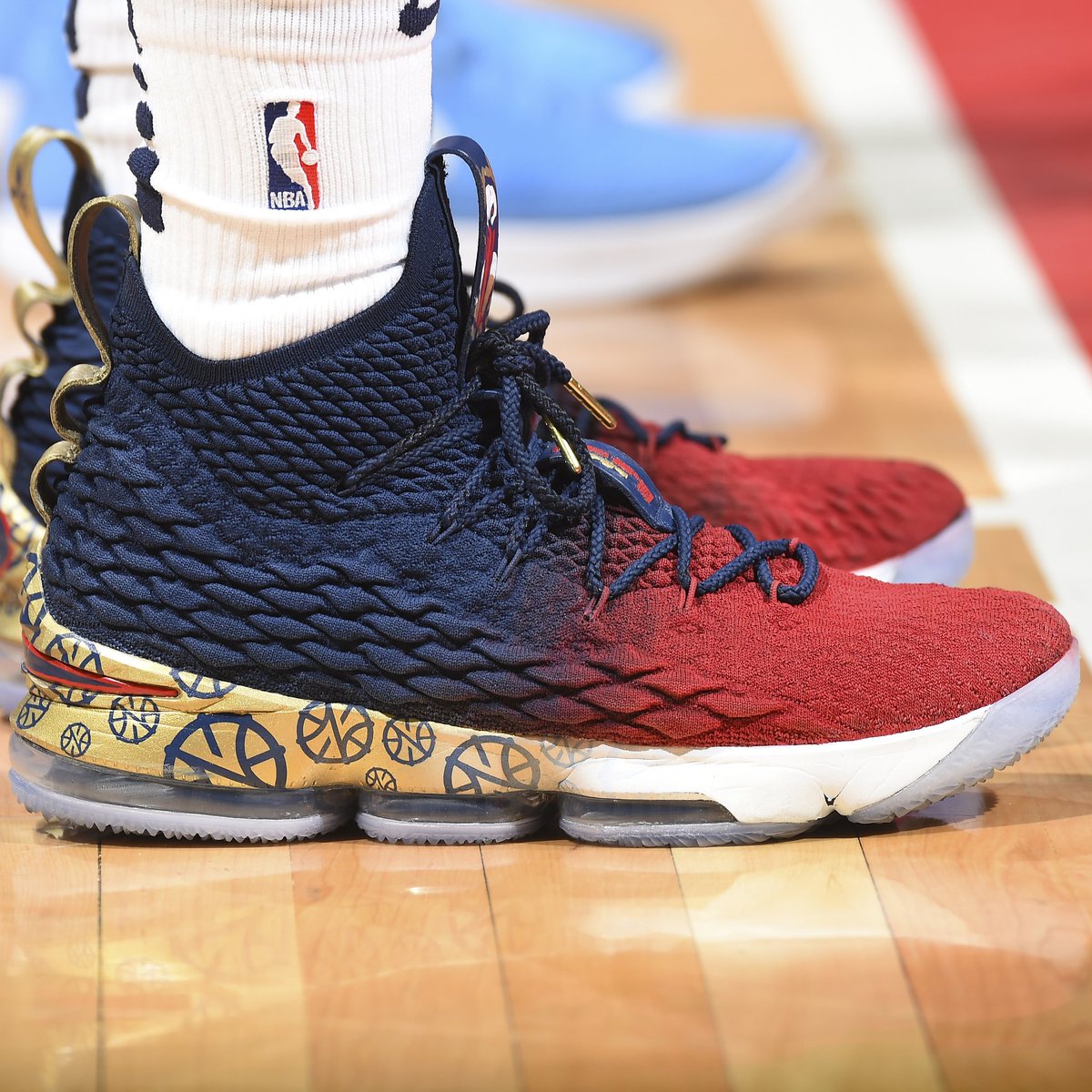 custom lebron 15s
