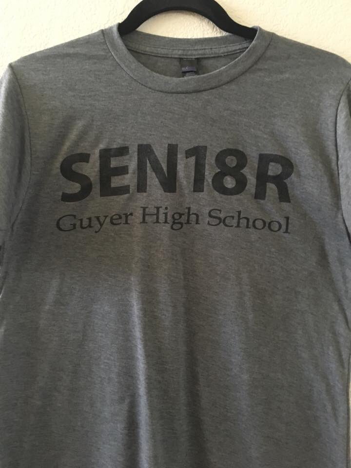 GHSGradNight18_'s tweet photo. SENIOR Shirts on sale TOMORROW (Wednesday) during all lunches in the commons! $15 each to benefit Grad Night! 💙🎓 #sen18rszn #classof2018 https://t.co/fsaWfjVzKv