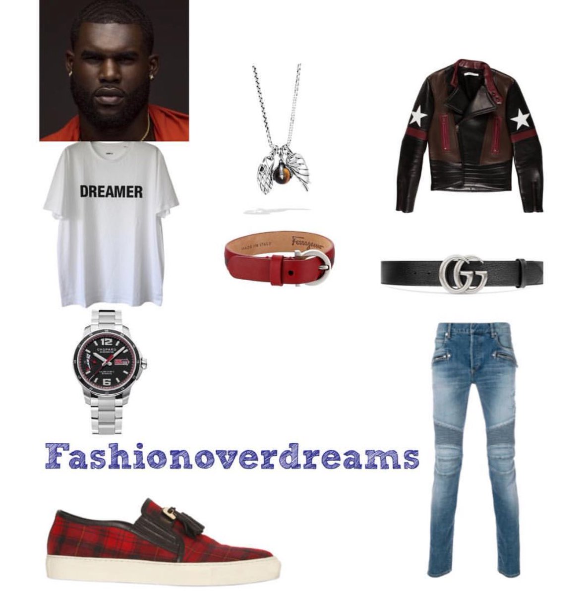danash2's tweet photo. This is a lifestyle not a brand #yangli #givenchyjacket #balmainjeans #guccibelt #johnhardynecklace #salvatoreferragamobracelet #balmainshoes #chopardwatch #wardrobestylist #imageconsultant #fashionoverdreams #stylist #detroit #fashionstyle #losangeles #nyc #washingtondc #chicago https://t.co/vBFDgw2IAW