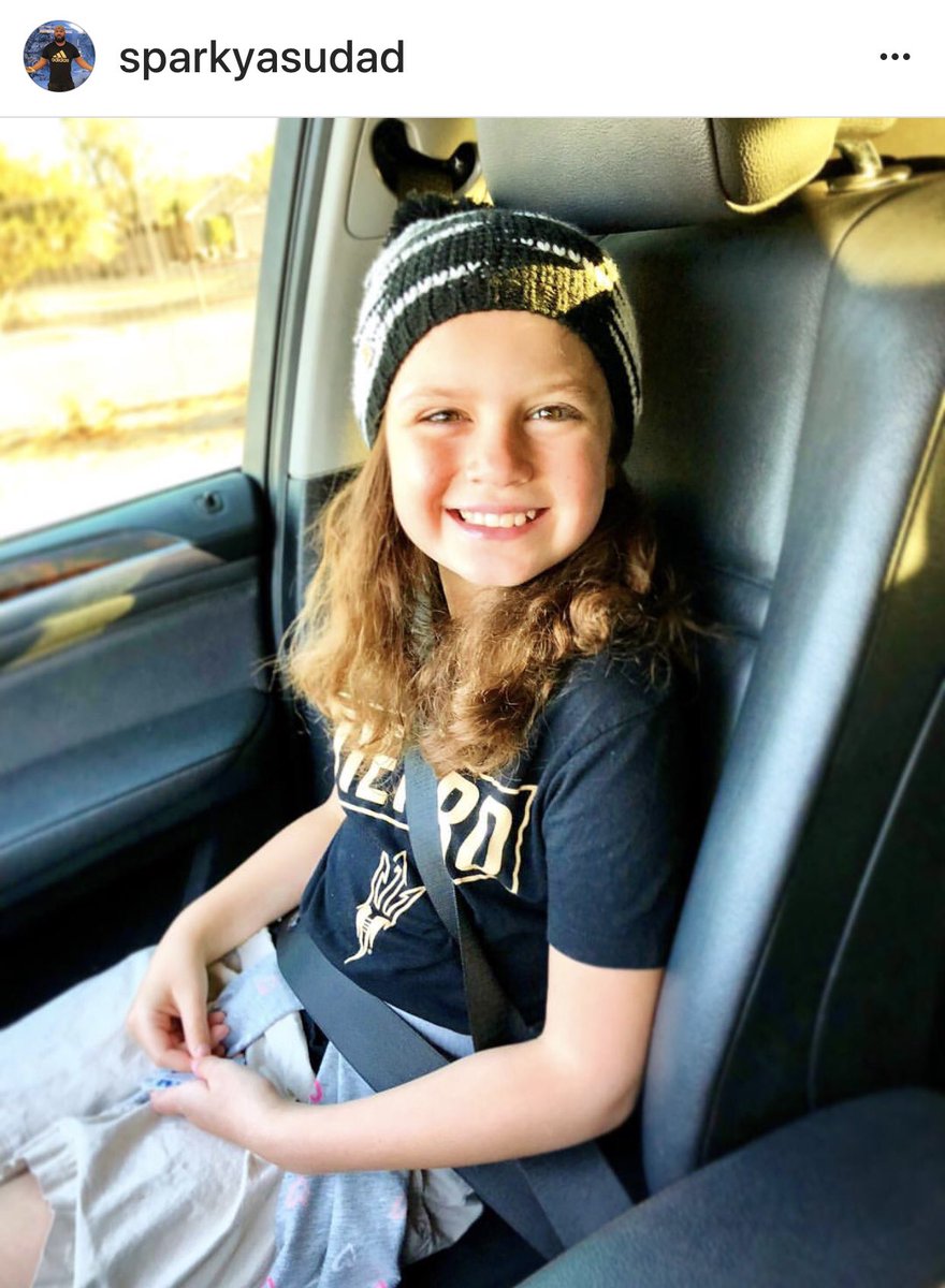 DieHardDevilASU's tweet photo. #SunDevilStyle This little one wears it well! Shoutout to dad, Corey Driggs @SDE_AZState #ForksUp @DieHardApparel https://t.co/TquCpWerSh