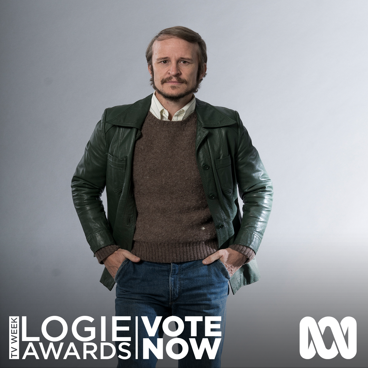 LMCM_Australia's tweet photo. Excited to announce that Damon Herriman is in the running for Most Popular Actor at the 2018 Logies! Cast your vote here: https://t.co/MUV7xjhUiV #RiotABC #tvweeklogies @ABCTV https://t.co/I0Sc8Y9SQa