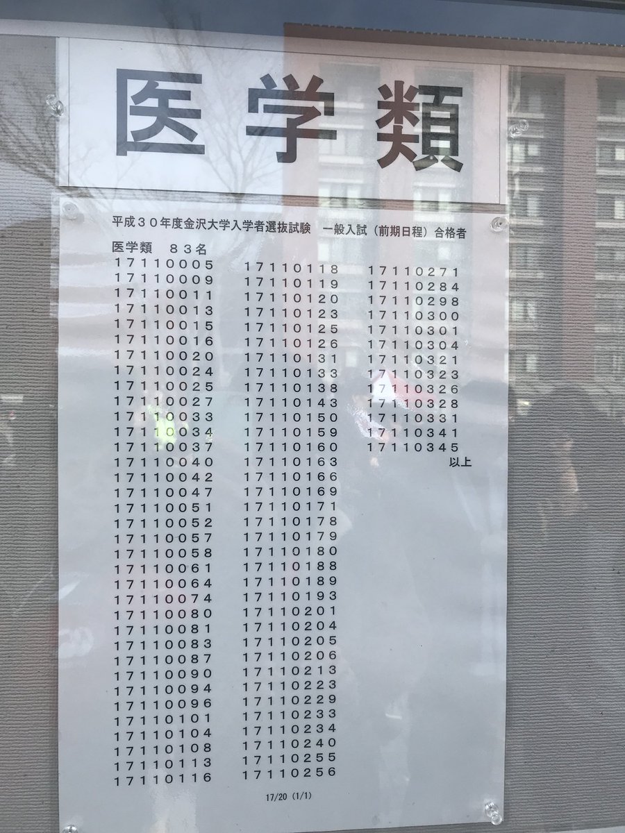 18年度金沢大学医学類新歓アカウント Kanazawa Med18 Twitter