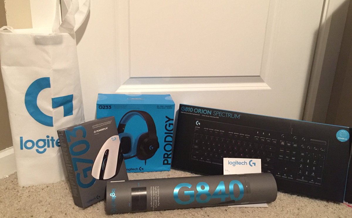 The1adydeath's tweet photo. @LogitechG   (Abby) I am blown away.  You guys are amazing.   Thanks for being in my corner.  It means more than you know. https://t.co/jCSS5MMVpw