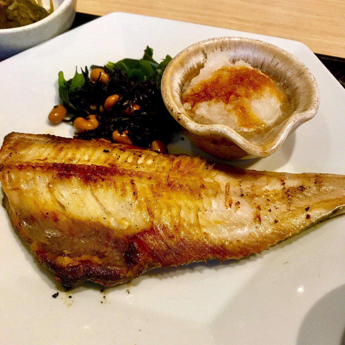 しまほっけの炭火焼き定食